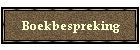 Boekbespreking